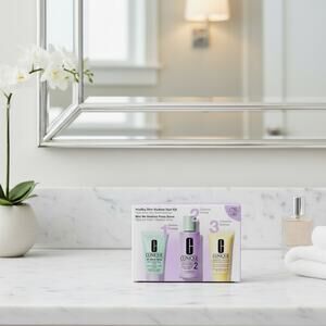 NIB - Clinique 3-step skincare set
